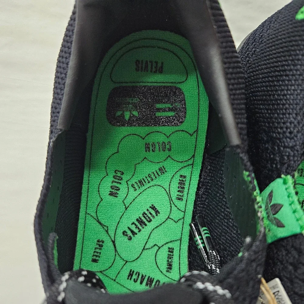 Adidas Superstar PK Pharrell‎ Williams Humanrace GX0195 Black Green Men Size 9.5